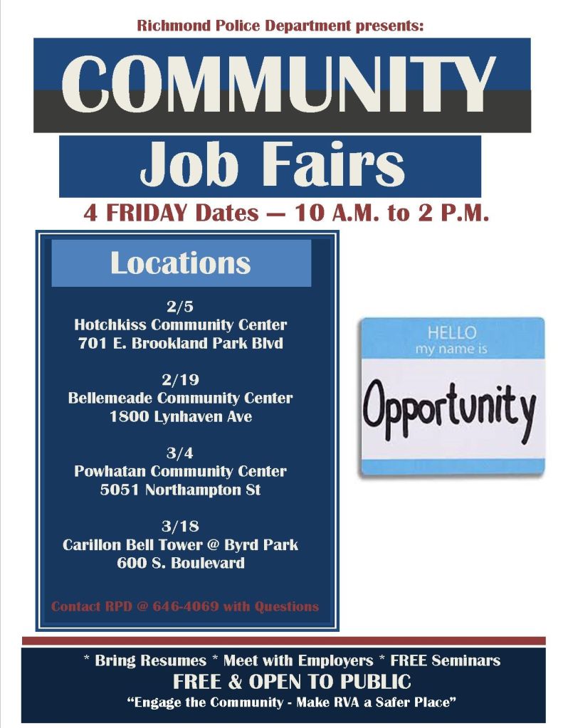 COMMUNITY JOB FAIR