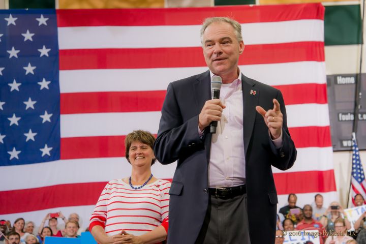 Tim Kaine Campaign Rally