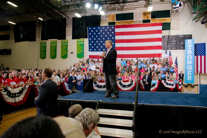 Tim Kaine Campaign Rally