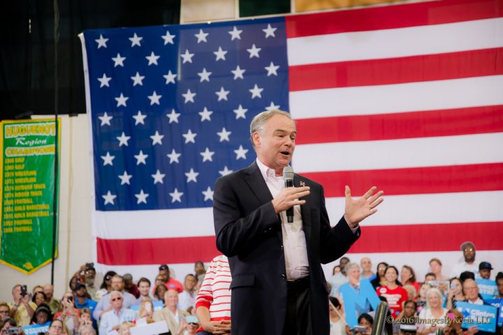 Tim Kaine Campaign Rally