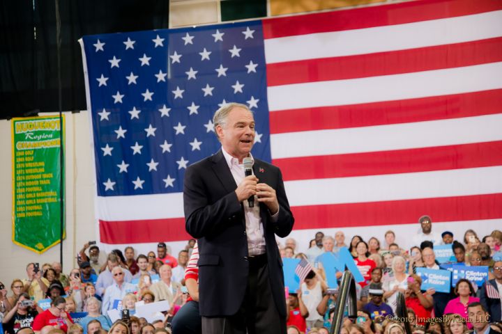 Tim Kaine Campaign Rally