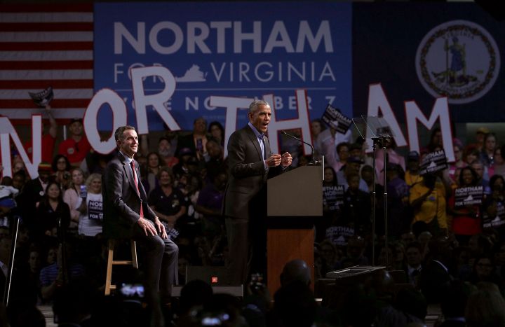 Barack Obama Campaigns With Democratic Gubernatorial Candidate Ralph Northam