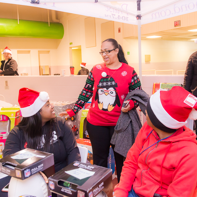 Toy Drive Distribution Day