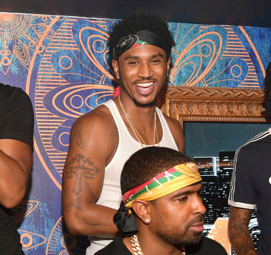 Trey Songz Hosts Amora Lounge