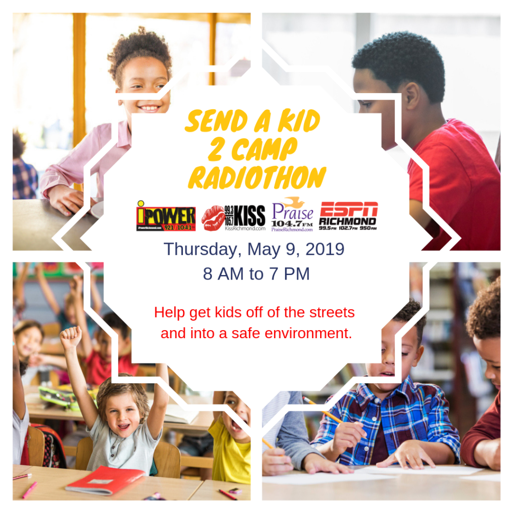 Send a Kid to Camp flyer