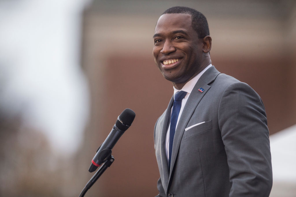 Governor Northam Speaks At Unveiling Of Kehinde Wiley Statue At Virginia Museum Of Fine Arts
